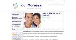 Desktop Screenshot of 4-corners.com.au